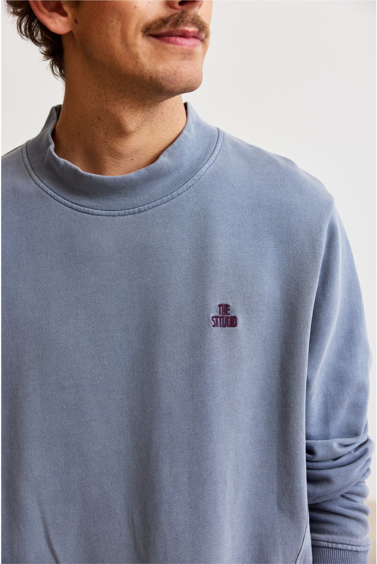 Ringo - Sudadera Cuello Perkins Relaxed Fit