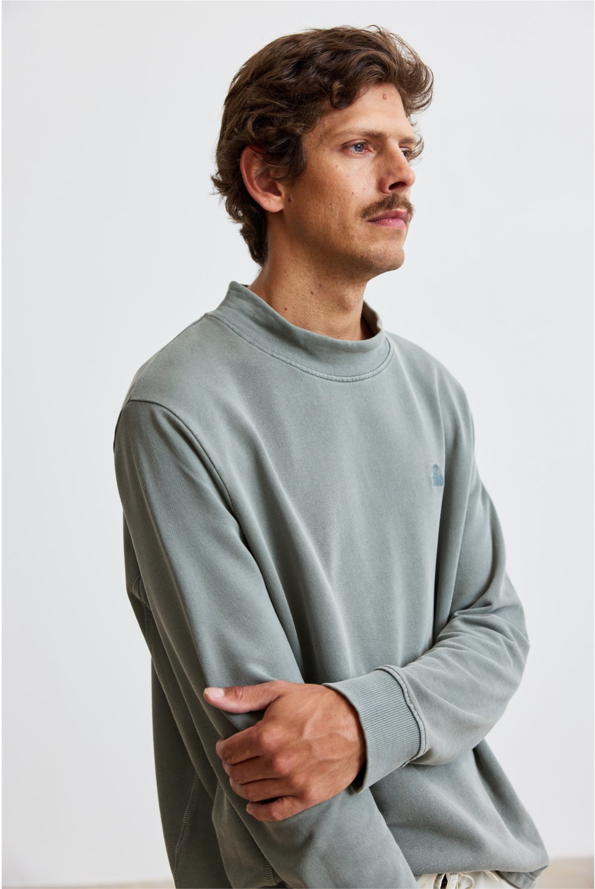 Ringo - Sudadera Cuello Perkins Relaxed Fit