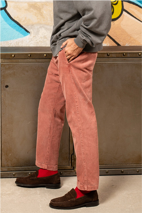 Robert - Pantalón de pana tipo Chino Regular Cut