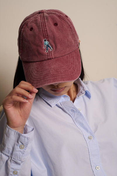 Ray Vintage Cherry - Gorra lavada
