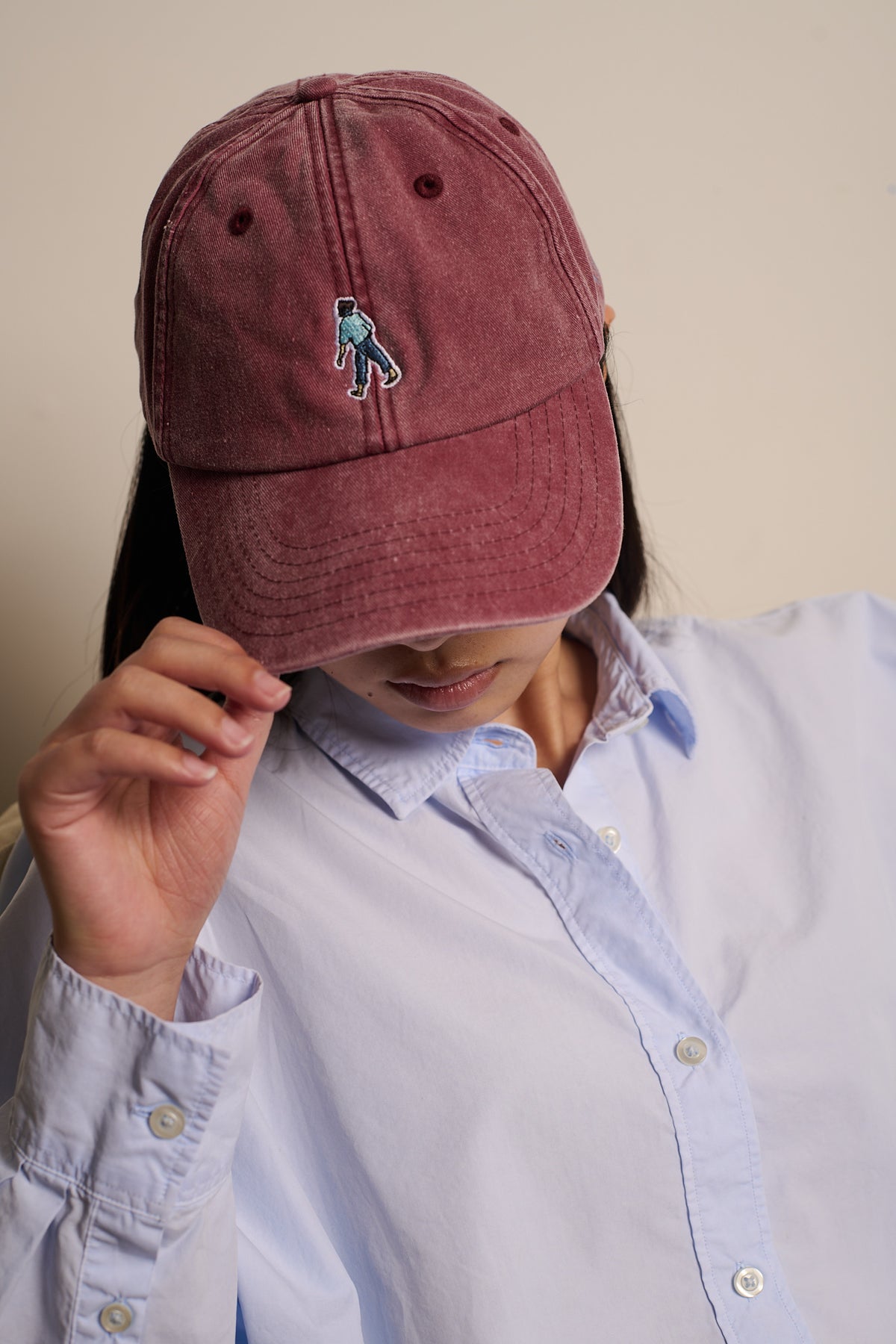 Ray Vintage Cherry - Gorra lavada