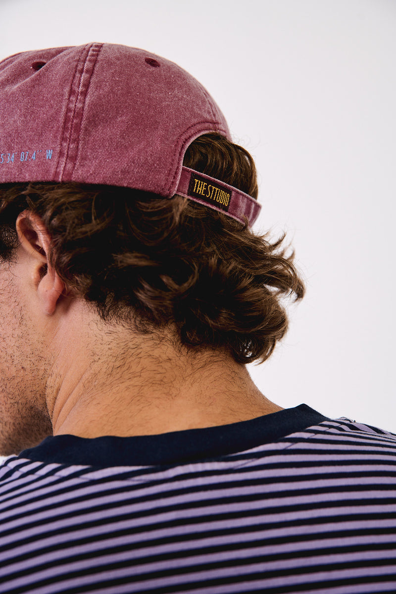 Ray Vintage Cherry - Gorra lavada