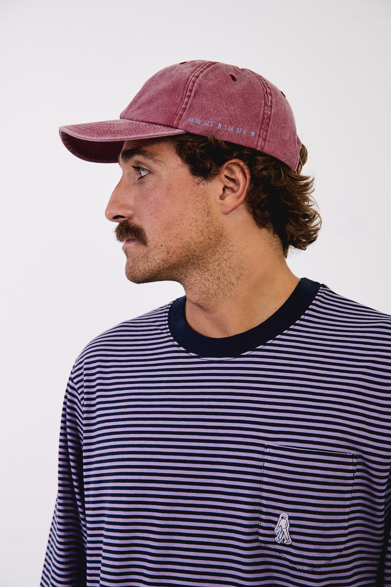 Ray Vintage Cherry - Gorra lavada
