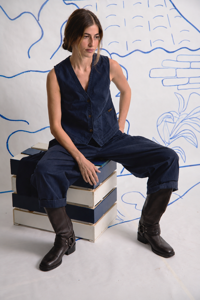 Mathilda Deep Sea - Chaleco Regular Fit