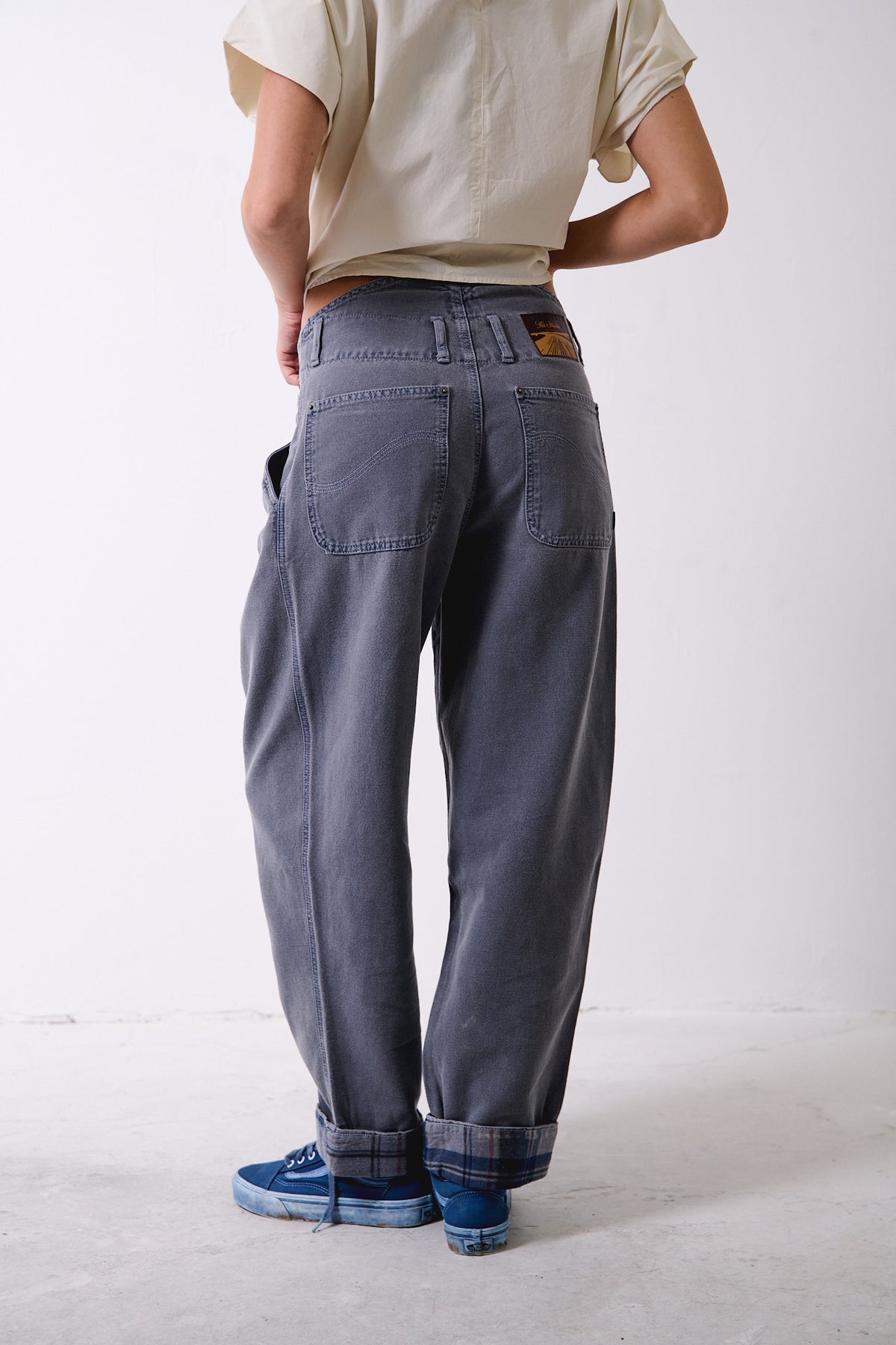Streep Halo Blue - Pantalón High Waist