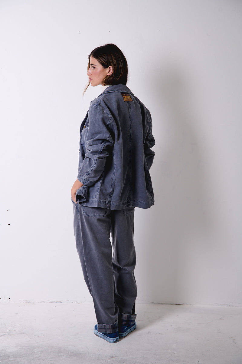 Streep Halo Blue - Pantalón High Waist