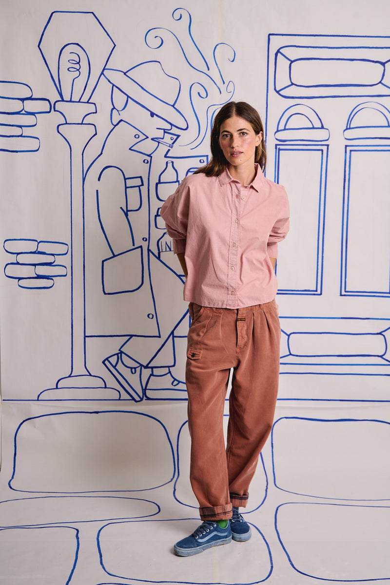 Streep Terra - Pantalón High Waist
