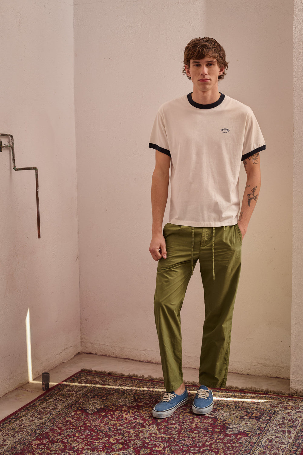 Clemen Summer - Straight Fit Chino Style Trousers