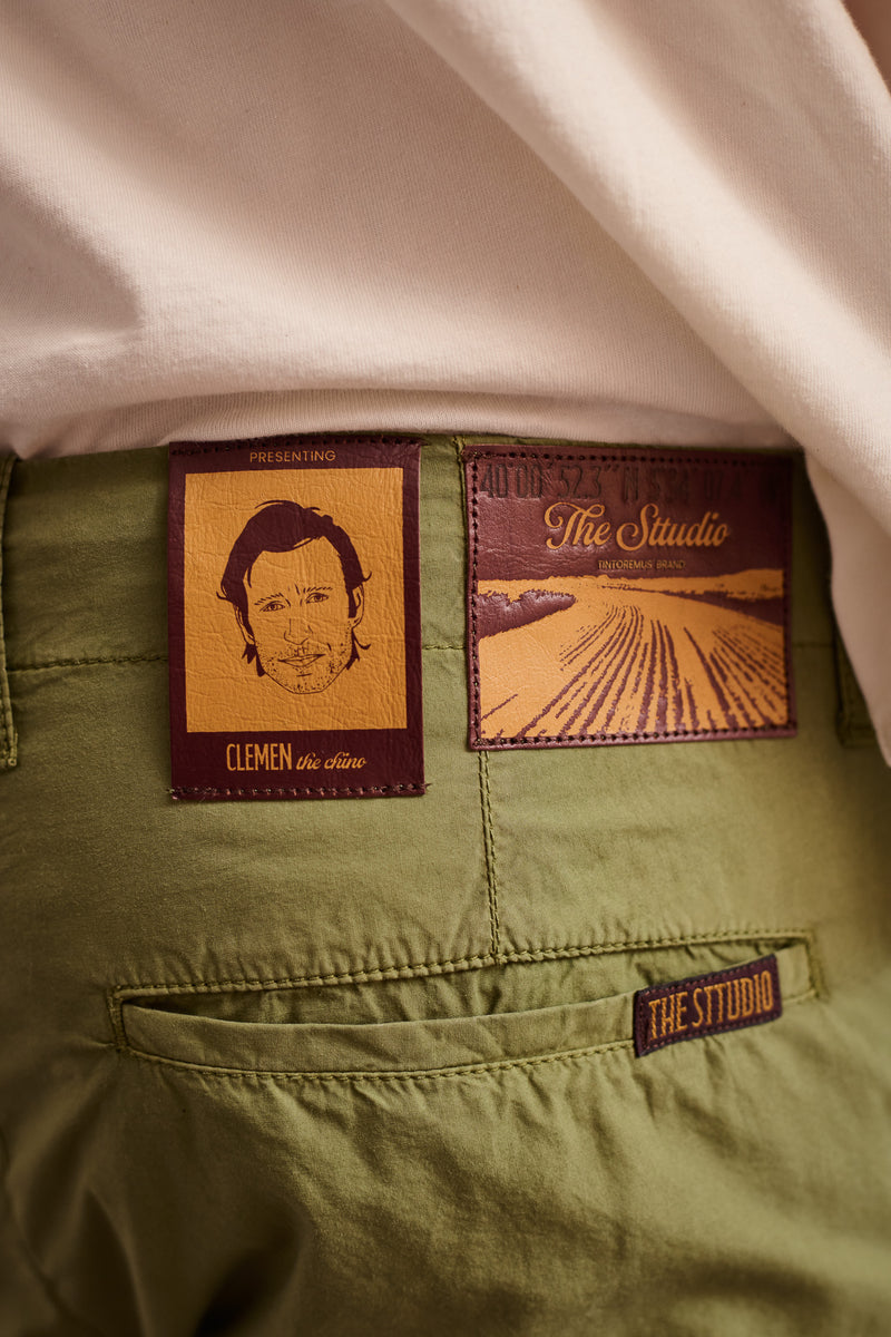 Clemen Summer - Straight Fit Chino Style Trousers