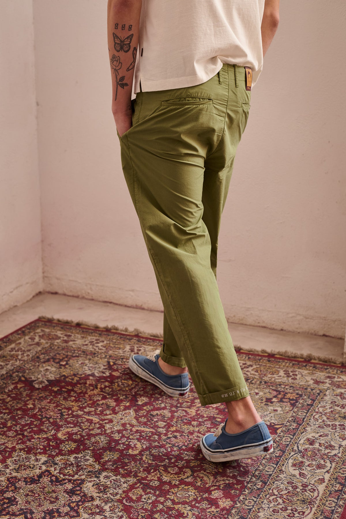 Clemen Summer - Straight Fit Chino Style Trousers