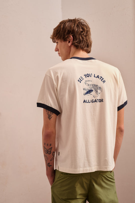 Henry Alligator - Camiseta Contraste Regular Fit