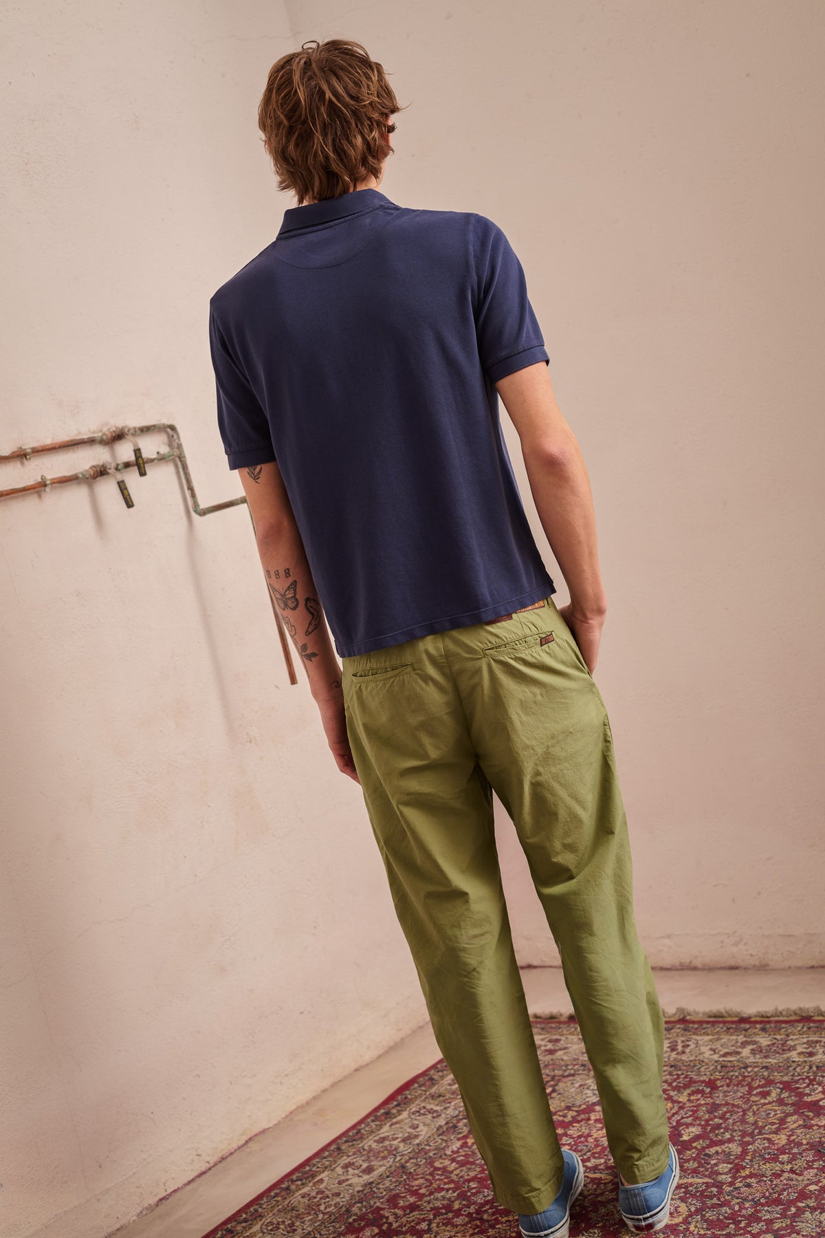 Clemen Summer - Straight Fit Chino Style Trousers