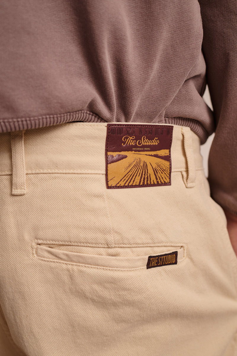Liam Candle - Pantalón Tipo Chino Wide - leg Fit