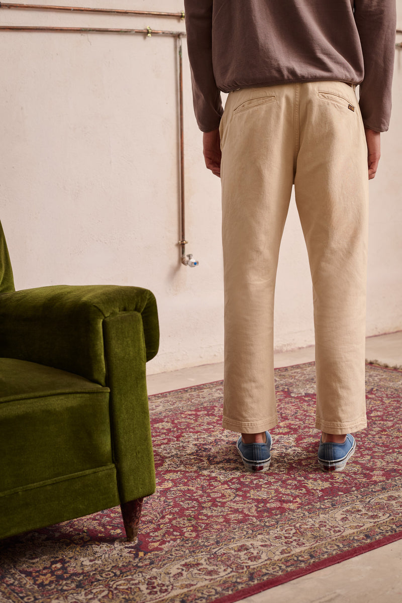 Liam Candle - Pantalón Tipo Chino Wide - leg Fit