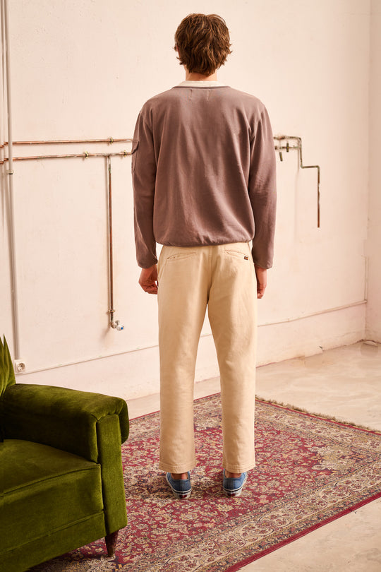 Pete - Zip-through Relaxed Fit Sweatshirt