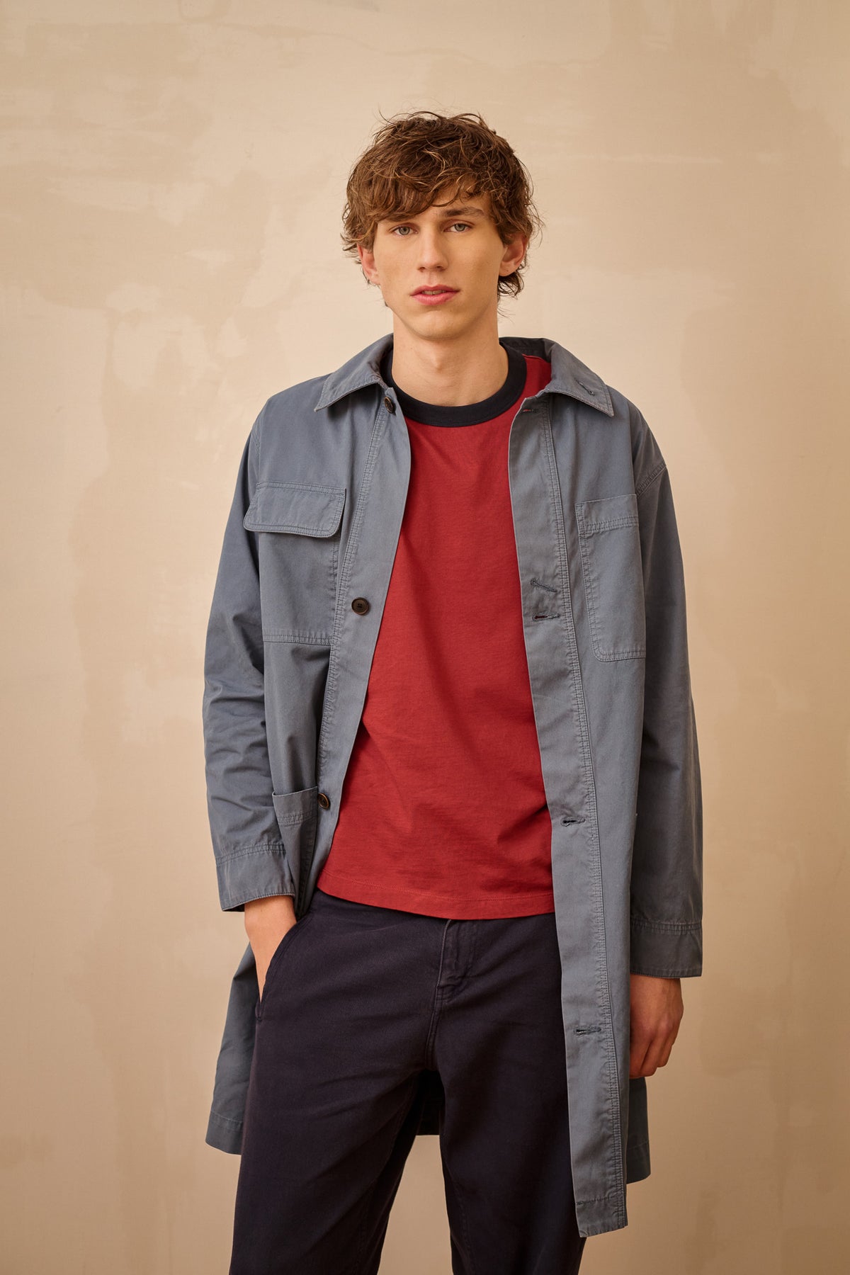 Tommy - Regular Fit Workwear Style Coat