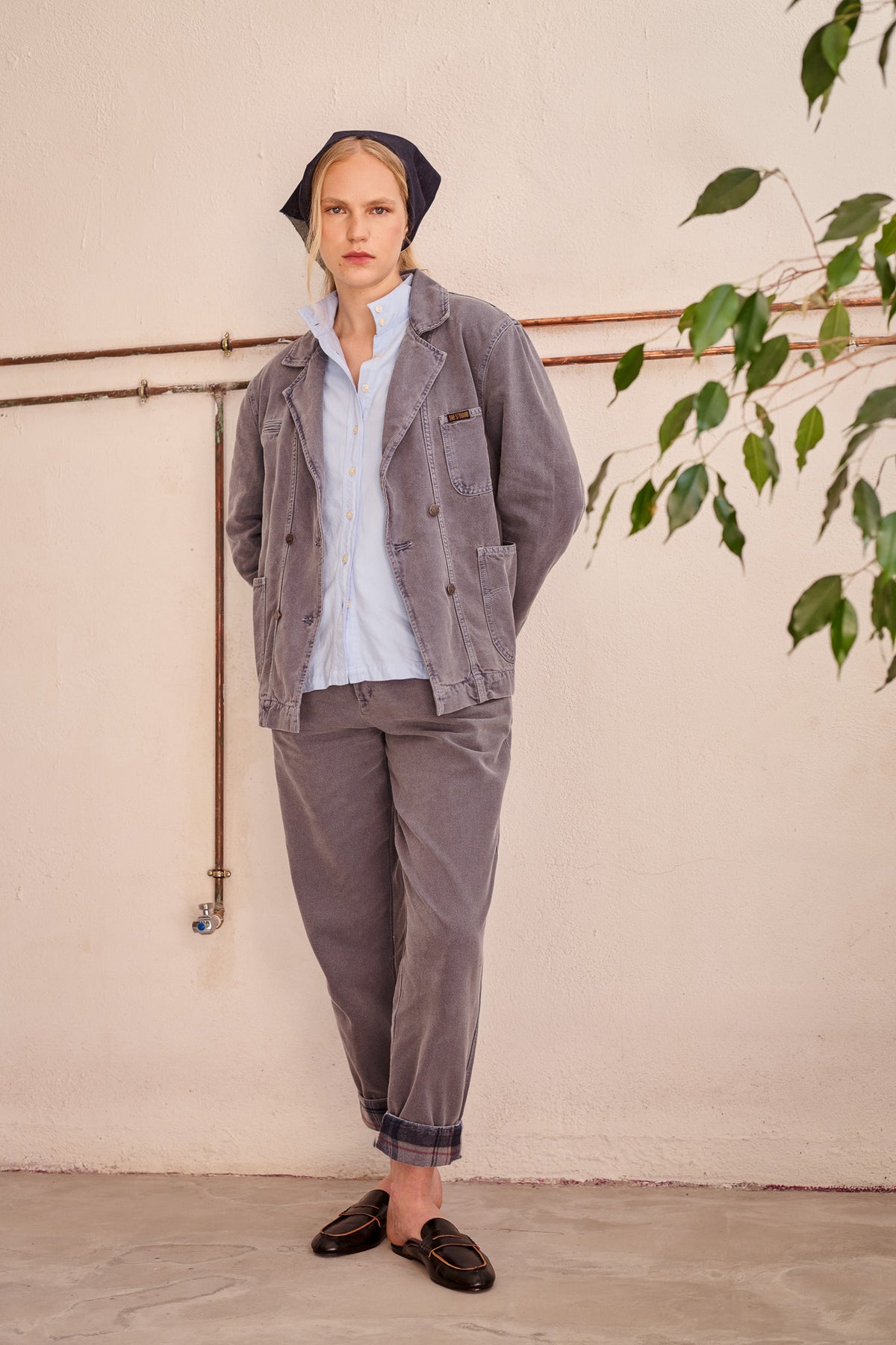 Meryl Halo Blue - Chaqueta Overlap