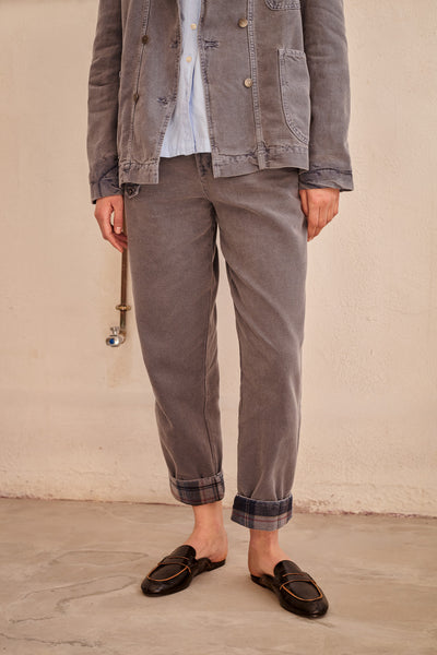 Streep Halo Blue - Pantalón High Waist