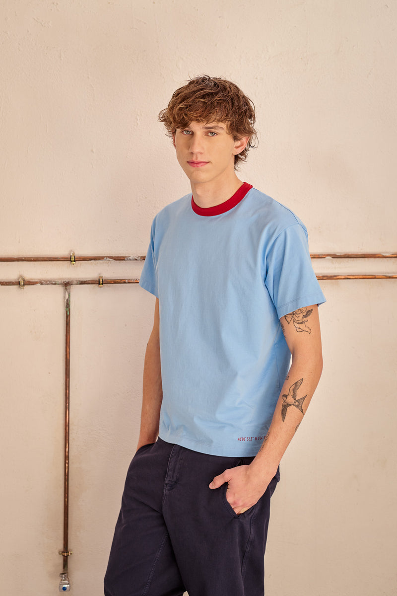 Henry Coordinates - Regular Fit Contrast T-Shirt