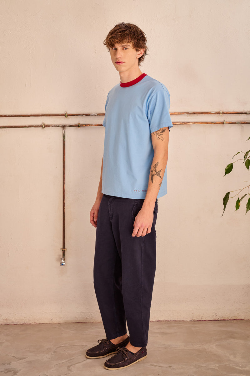 Henry Coordinates - Regular Fit Contrast T-Shirt