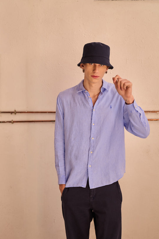 Cary - Camisa Lino Relaxed Fit