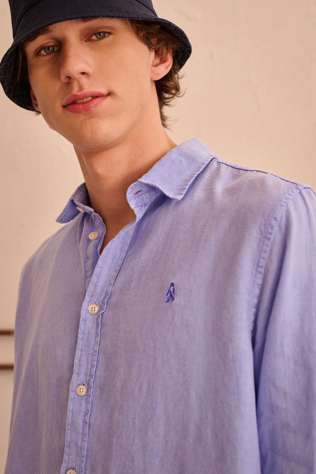 Cary - Camisa Lino Relaxed Fit
