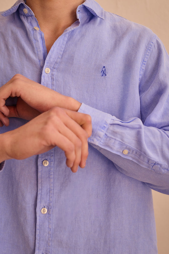 Cary - Camisa Lino Relaxed Fit