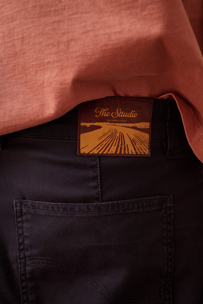 Dylan Deep Sea - Pantalón Tipo Chino Relaxed - Tapered Cut