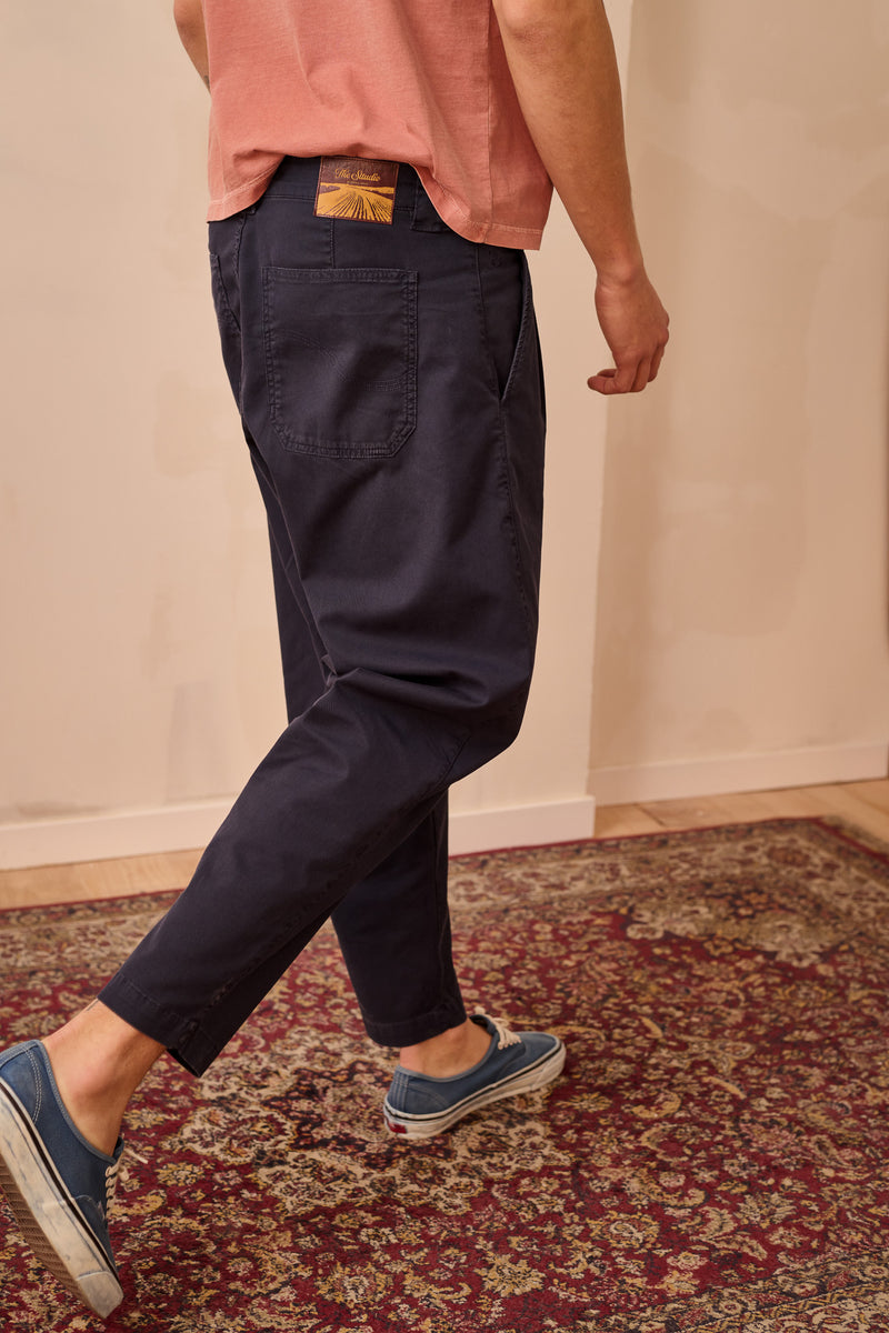 Dylan Deep Sea - Pantalón Tipo Chino Relaxed - Tapered Cut
