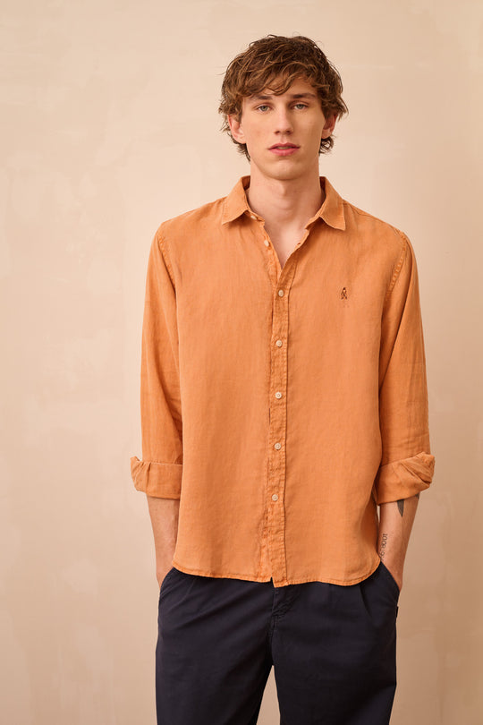 Cary - Camisa Lino Relaxed Fit
