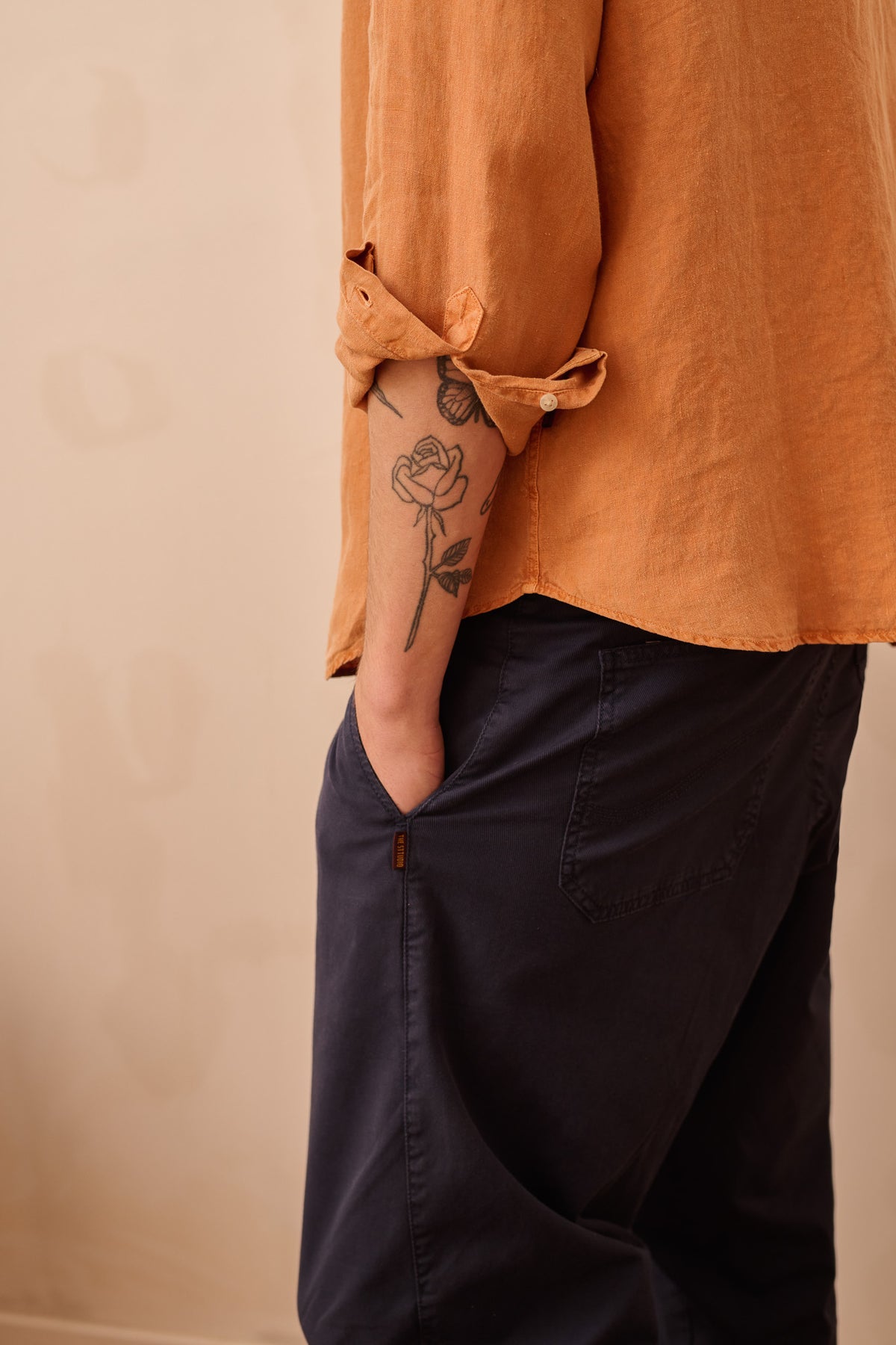 Dylan Deep Sea - Pantalón Tipo Chino Relaxed - Tapered Cut