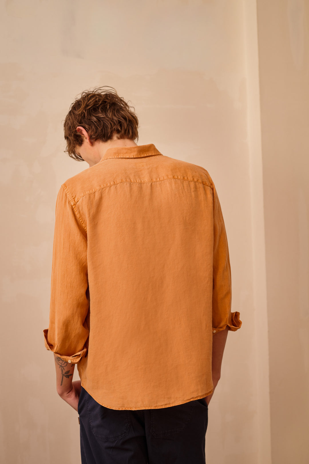 Cary - Camisa Lino Relaxed Fit