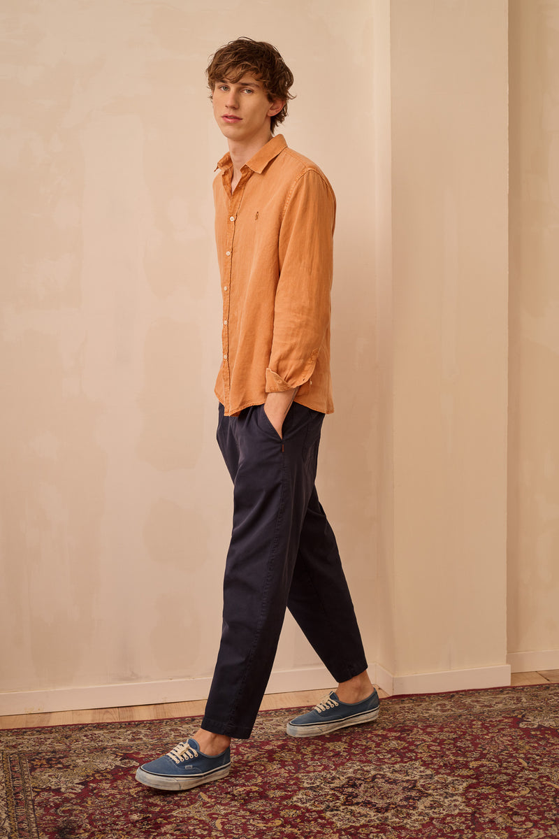 Dylan Deep Sea - Pantalón Tipo Chino Relaxed - Tapered Cut