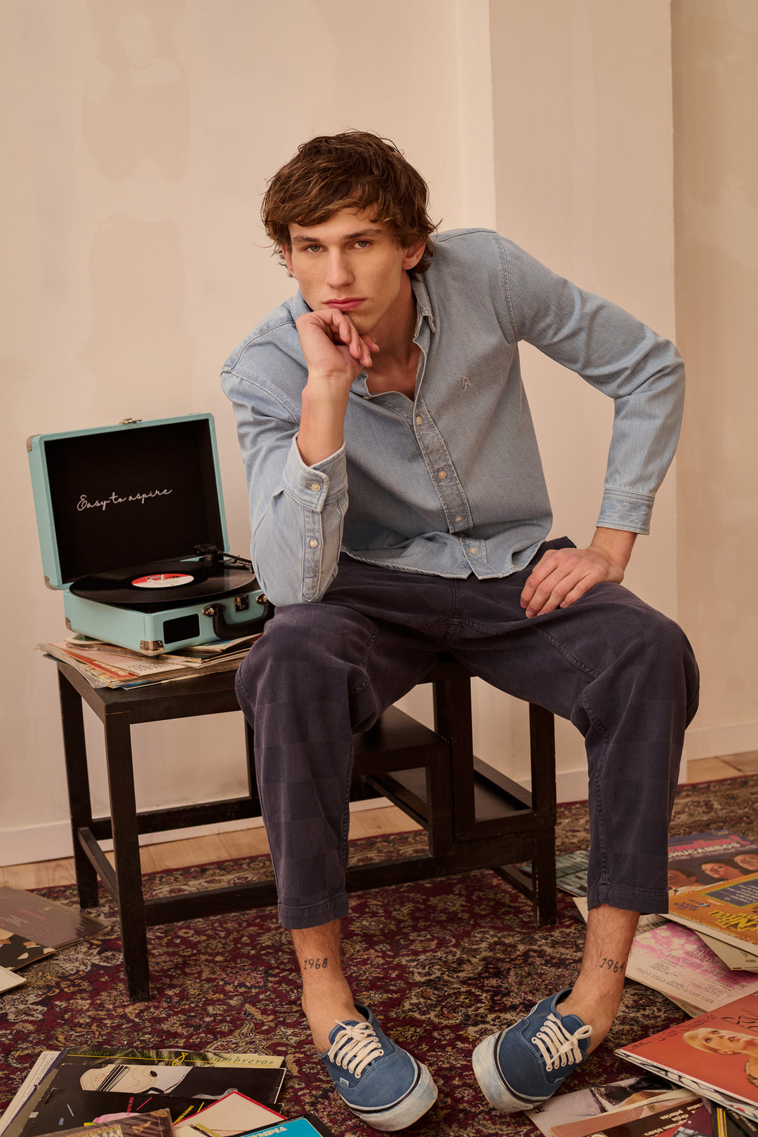 James - Relaxed Fit Denim Shirt