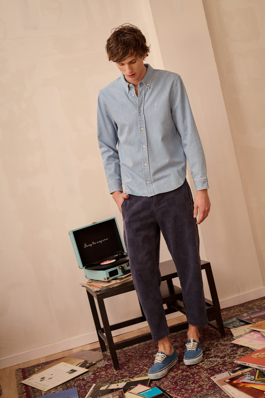 James - Relaxed Fit Denim Shirt