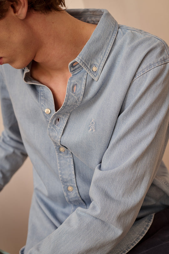 James - Relaxed Fit Denim Shirt