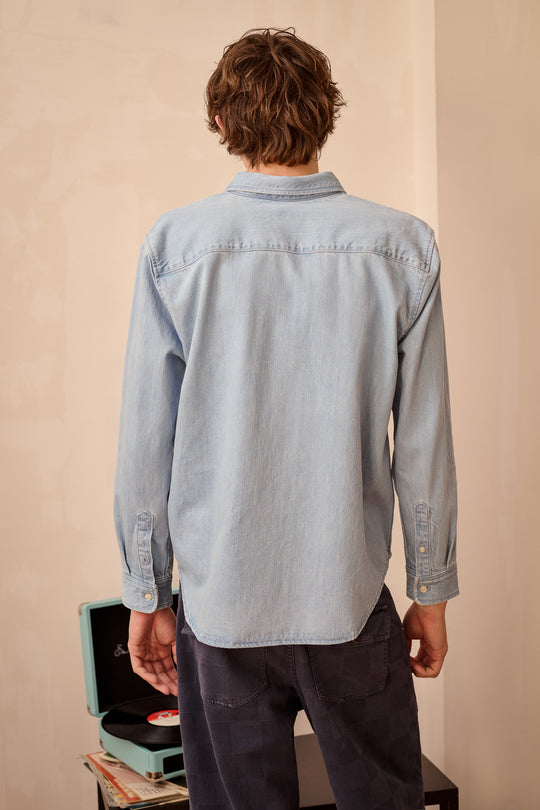 James - Relaxed Fit Denim Shirt