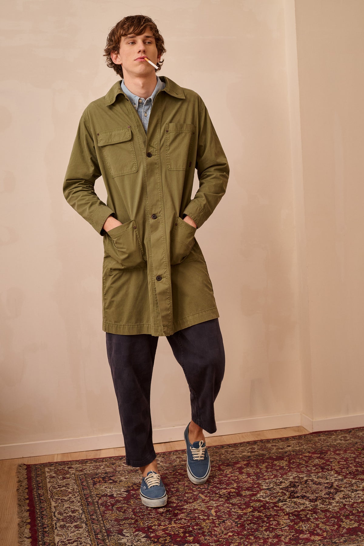 Tommy - Regular Fit Workwear Style Coat