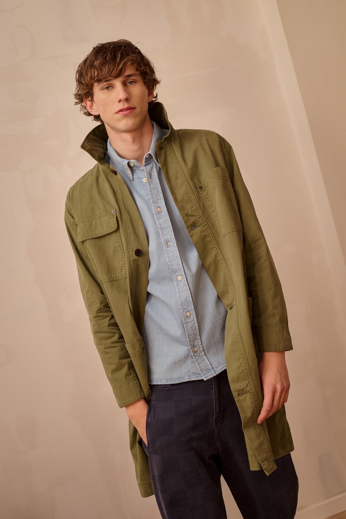 Tommy - Regular Fit Workwear Style Coat