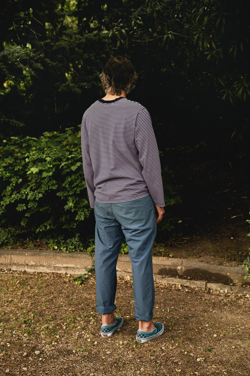 Pierce Stripes - Regular Fit Long Sleeve T-Shirt