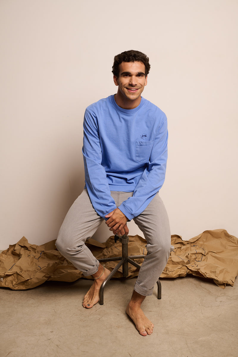 Pierce Captain - Camiseta Manga Larga Relaxed Fit