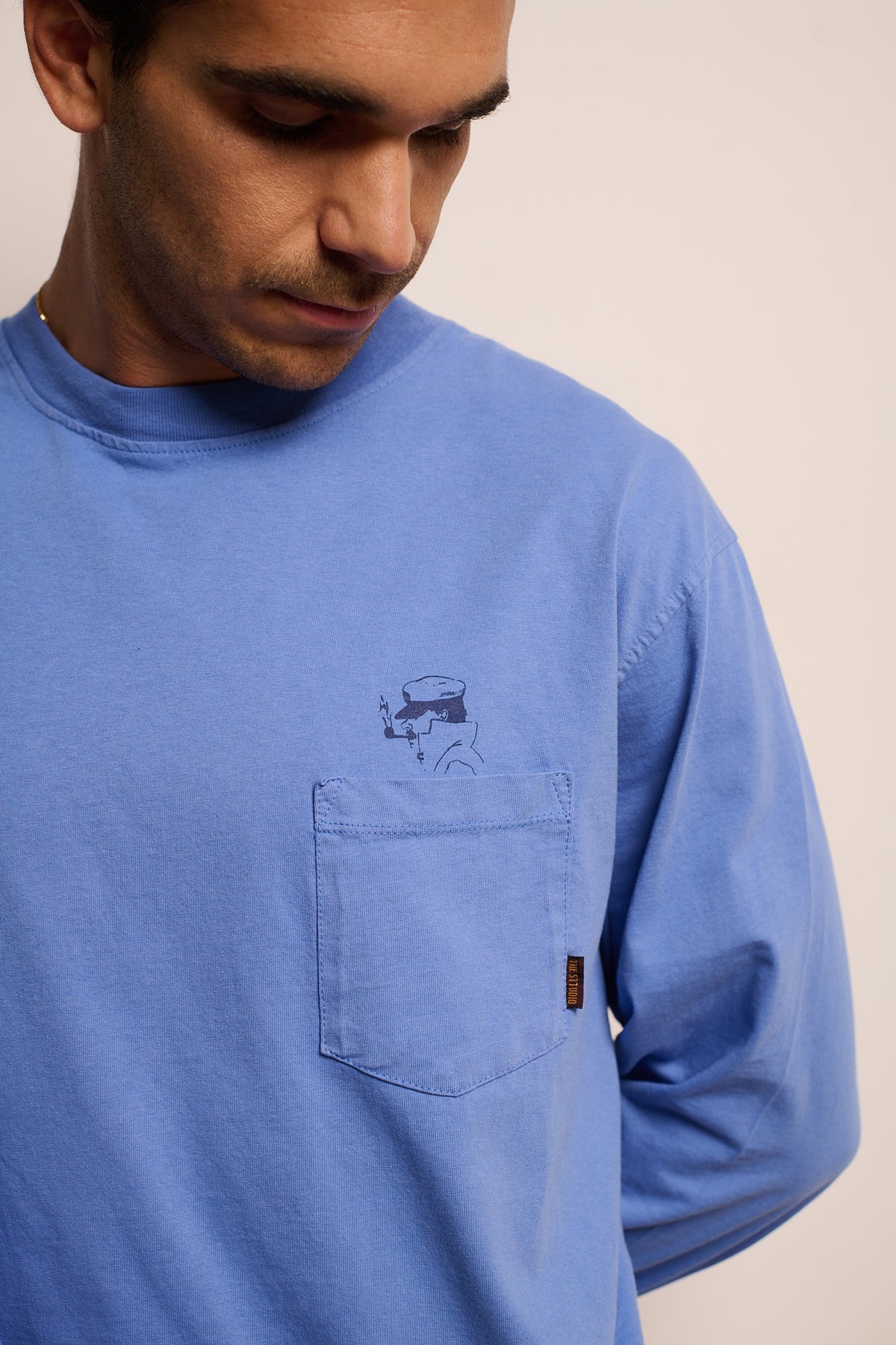 Pierce Captain - Camiseta Manga Larga Relaxed Fit