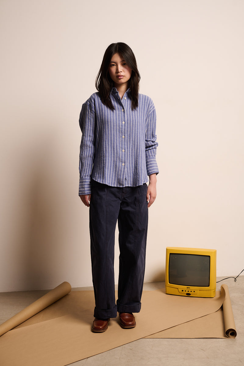 Drew Stripes - Camisa Relaxed Fit