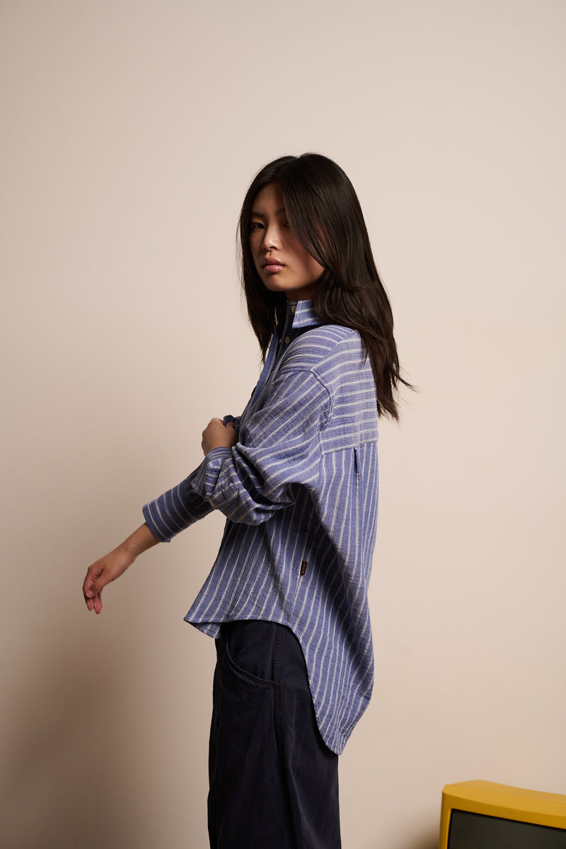 Drew Stripes - Camisa Relaxed Fit