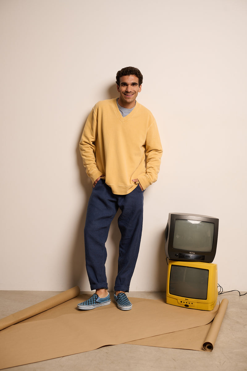 Jim Cannes Yellow - Sudadera Regular Fit