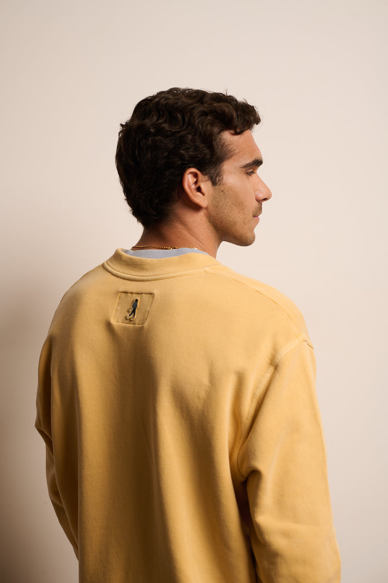 Jim Cannes Yellow - Sudadera Regular Fit