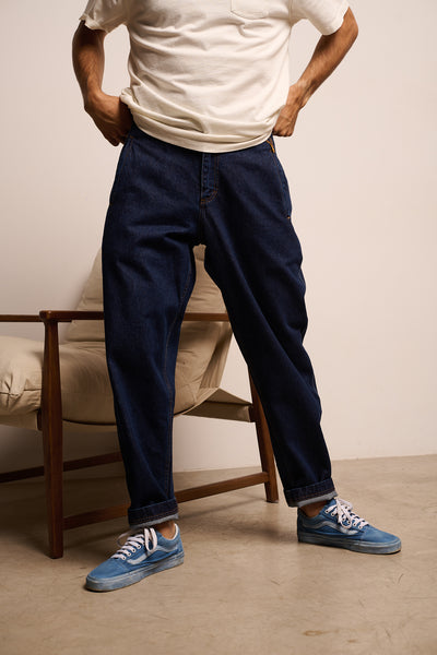 Cosme Denim - Pantalón tipo Chino Relaxed-Tapered Cut