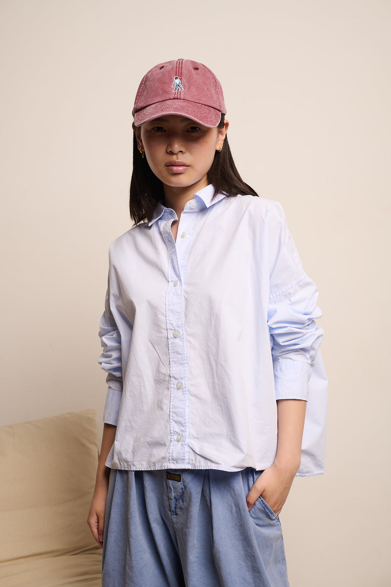 Grace Sky - Camisa boxy fit