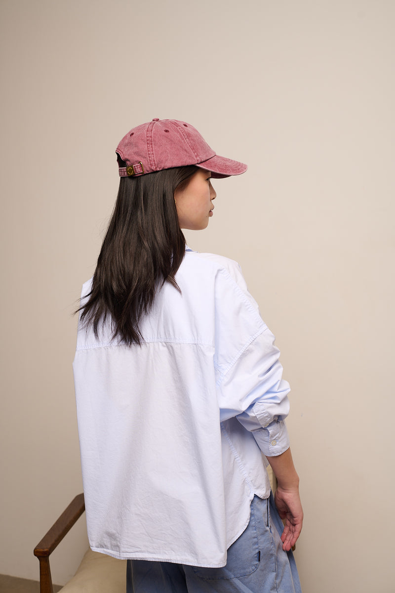 Grace Sky - Camisa boxy fit