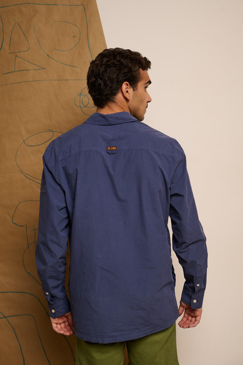 Johnson Indigo - Camisa Tipo Polera Regular Fit